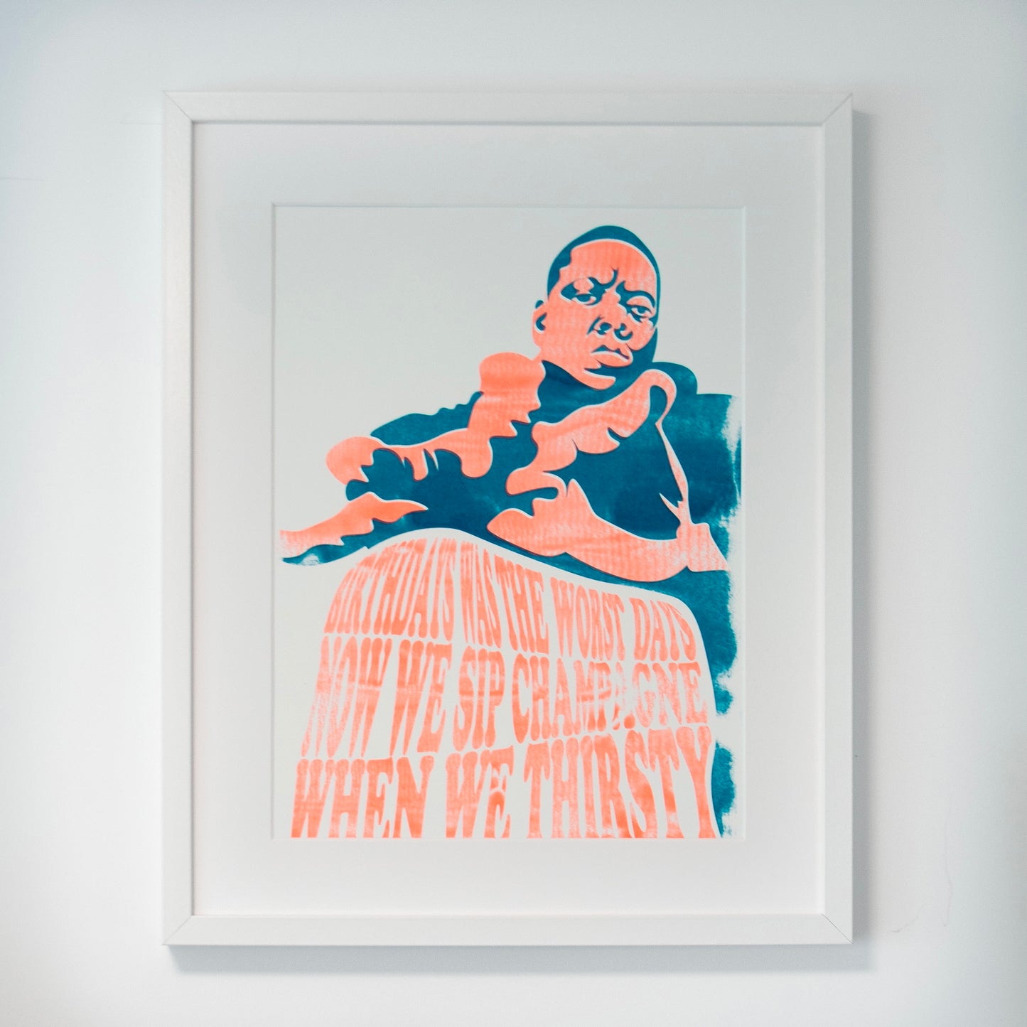 The Notorious B.I.G Risographie