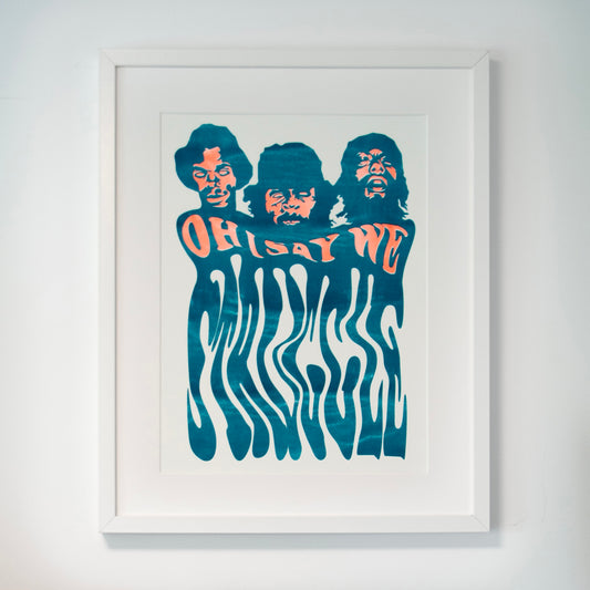 Flatbush Zombies Risographie