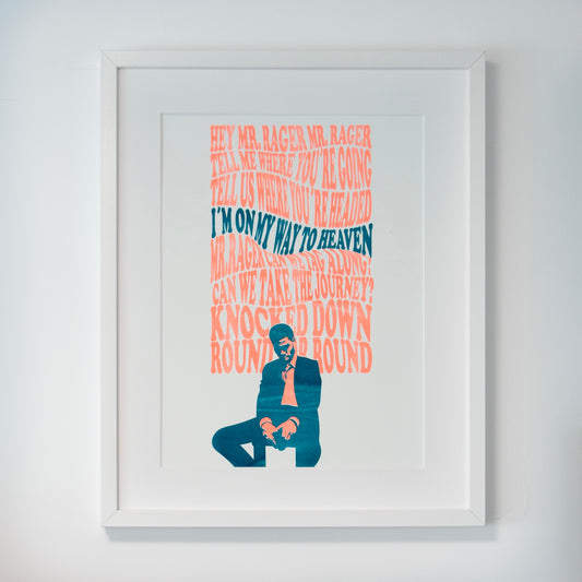 Kid Cudi Risographie