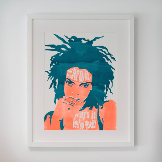 Ms. Lauryn Hill Risography