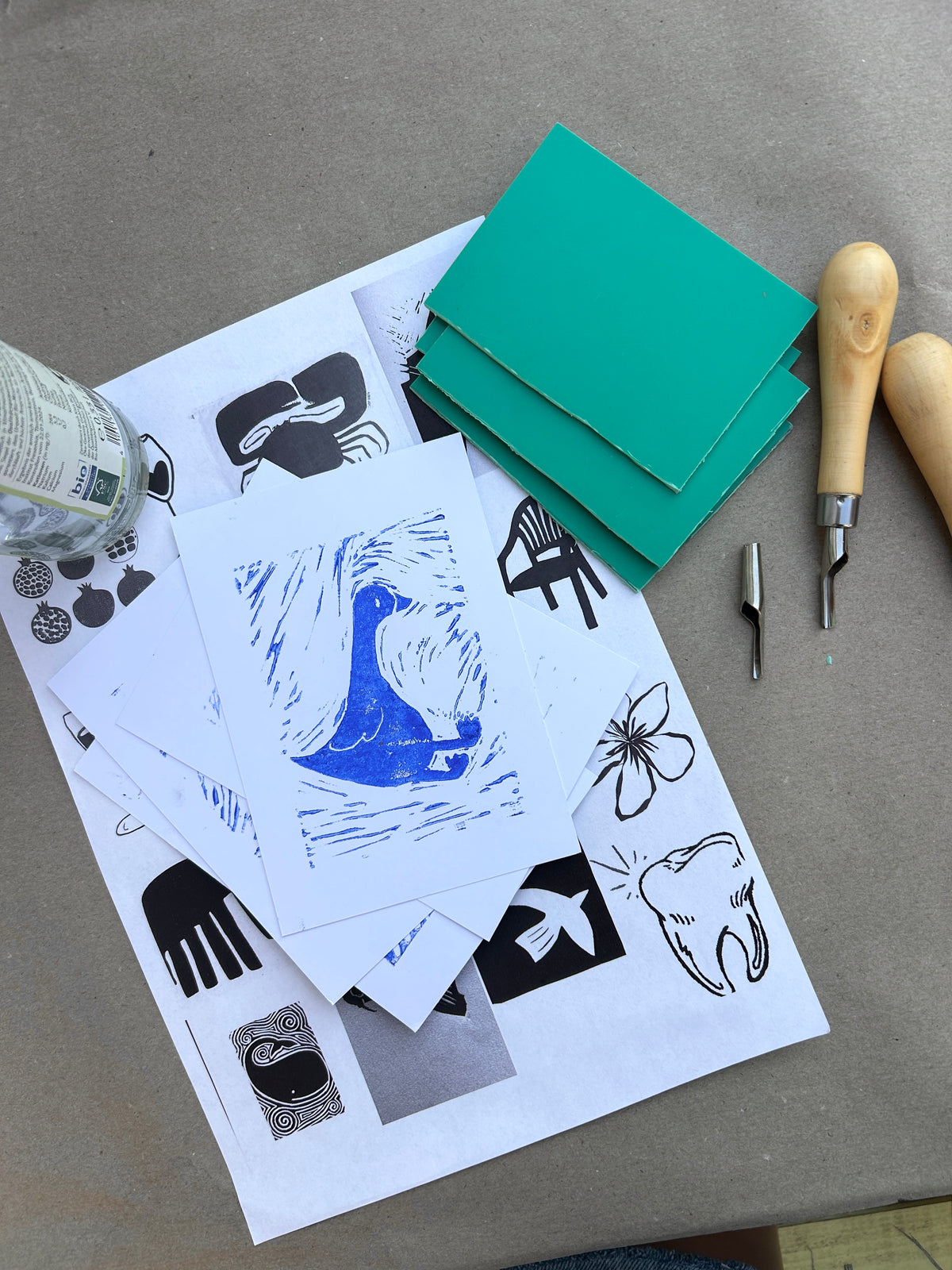 Linoldruck Workshop